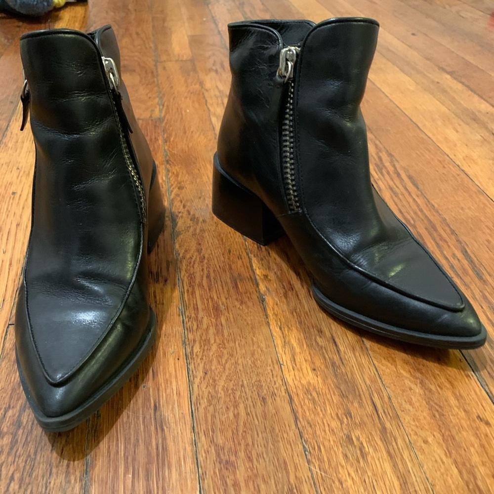 Zara pointed booties